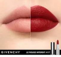 GIVENCHY MAKE-UP LE ROUGE INTERDIT INTENSE SILK N117