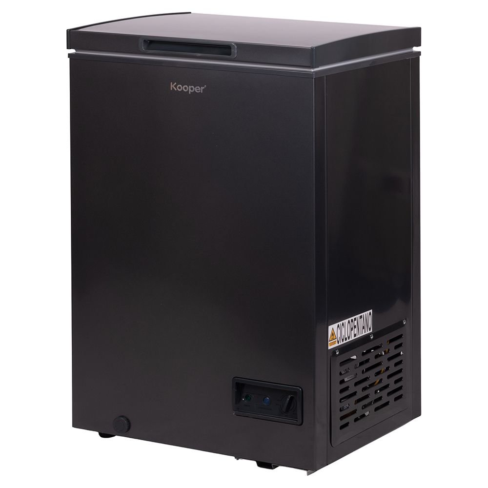 Congelatore a pozzetto 100L, 55,5x47,6x84,6 cm, Grigio scuro Classe E