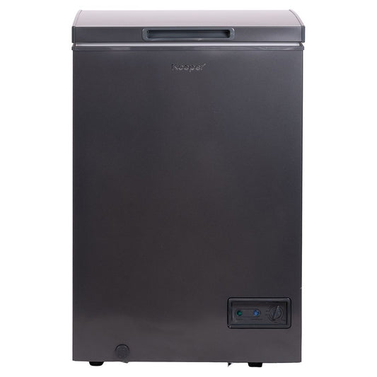 Congelatore a pozzetto 150L, Grigio scuro Classe E