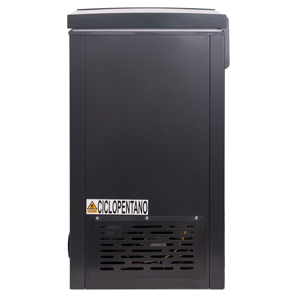 Congelatore a pozzetto 100L, 55,5x47,6x84,6 cm, Grigio scuro Classe E