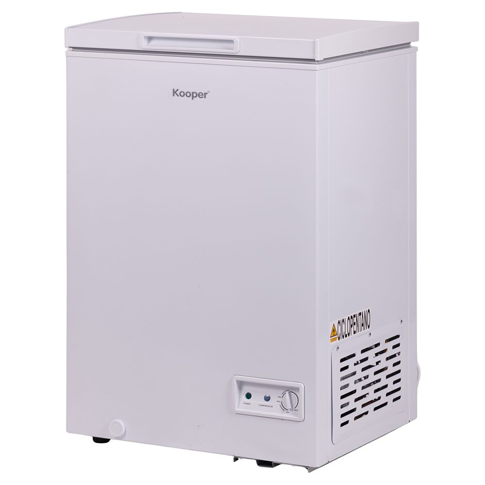 Congelatore a pozzetto 150L,  bianco Classe E