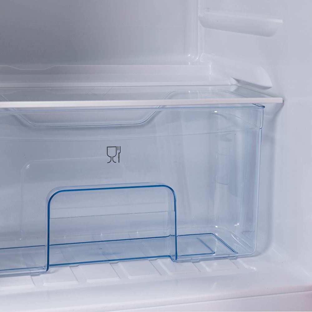 FRIGORIFERO RETRO ROSSO 100 LITRI   CLASSE E  CON MONOPORTA