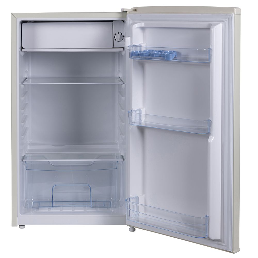 FRIGORIFERO RETRO ROSSO 100 LITRI   CLASSE E  CON MONOPORTA