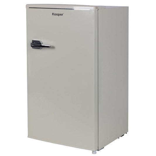 FRIGORIFERO RETRO AVORIO 100 LITRI   CLASSE E  CON MONOPORTA