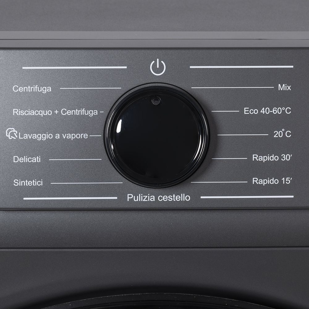 LAVATRICE 10KG SLIM GRIGIA CLASSE A 1200RPM
