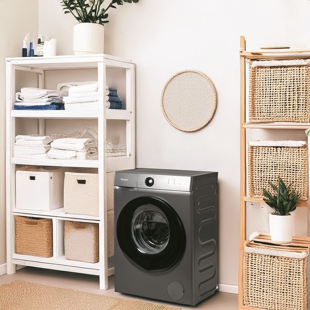 LAVATRICE 10KG SLIM GRIGIA CLASSE A 1200RPM