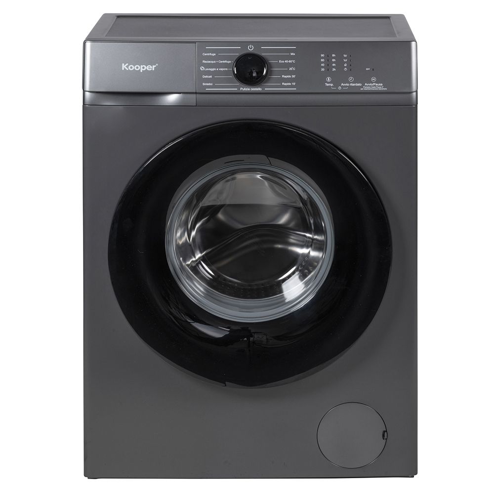 LAVATRICE 10KG SLIM GRIGIA CLASSE A 1200RPM