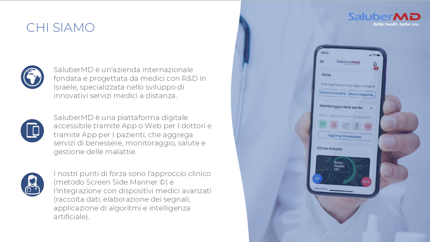 Salubr MD Abbonamento servizi medici specialistici